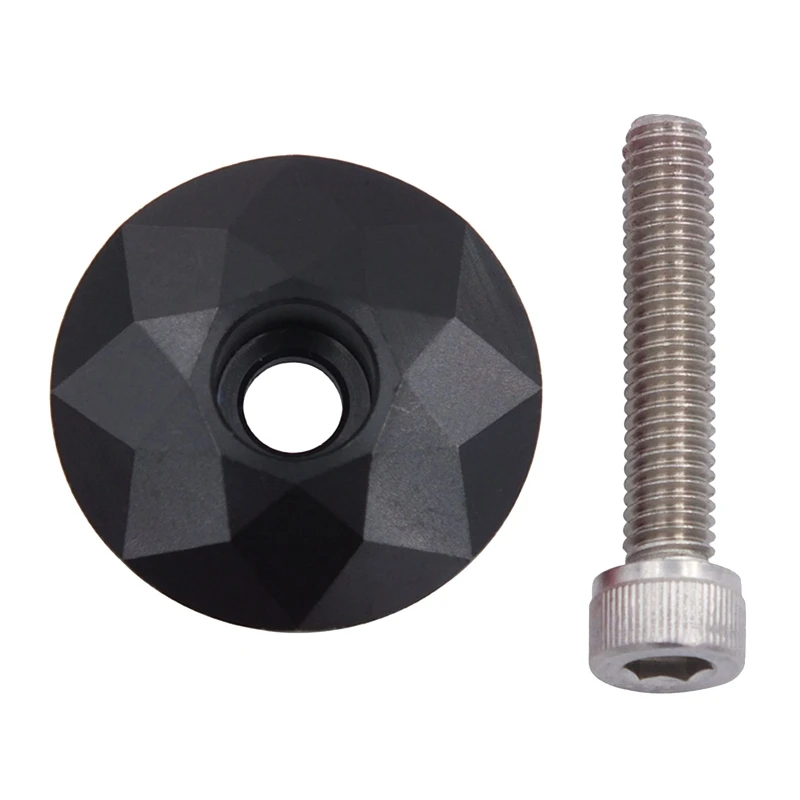 

Aluminum Alloy Bicycle Top Cover Upper Bowl Cover Stem Cover Cover with Screws Drop Shipping
