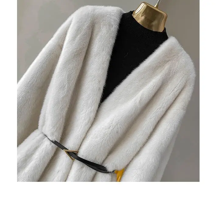 Women real mink coats female mink fur coat genuine long fur coat ladies winter clothes oversize 6xl 5xl 7xl natura fur coats