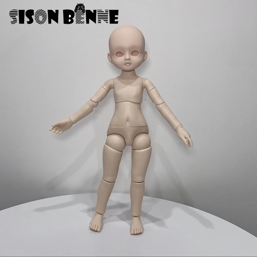 Кукла шарнирная телесного цвета без одежды 19 шарниров 1/6 |