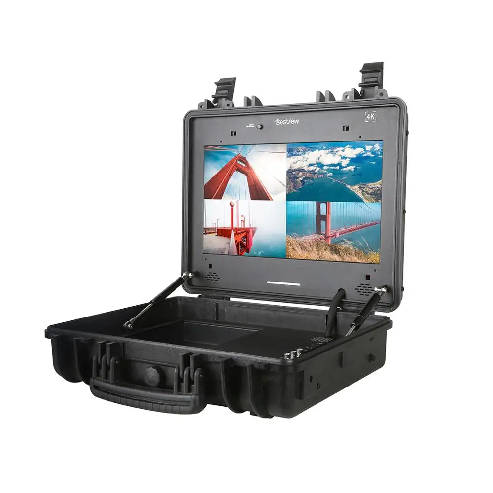 

Desview SP17-HDR 17'' 3840*2160 portable monitor 4ch HDMI input Quad-split display build in 3D-Lut for outdoor shooting