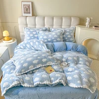 Комплект постельного белья с облаками#1