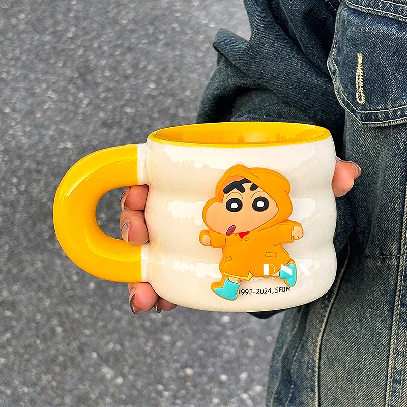 Kawaii новый карандаш Шин-тян магнитная керамическая чашка кружки девушка милый