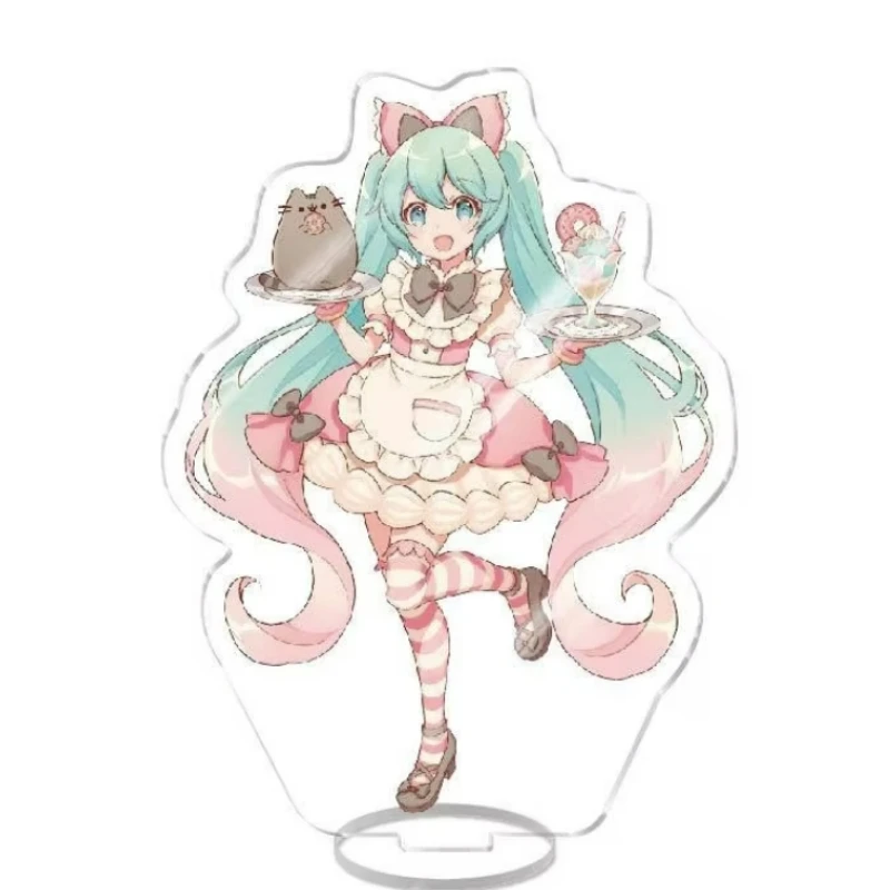 Периферийные устройства Hatsune Miku вторичные Yuan милые аниме двусторонние акриловые