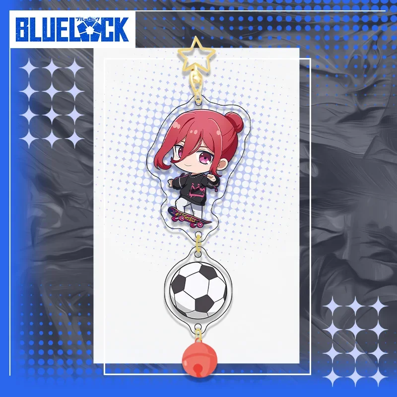 Аниме синий замок Chigiri Hyoma Bachira Meguru косплей брелок аксессуар колокольчик висит