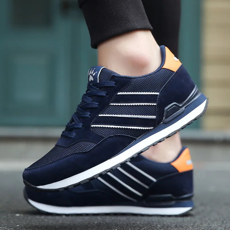 

2023 New Comfortable and Breathable Running Sports Shoes Mesh Surface Outdoor Travel Trend Men's Casual Sneakers