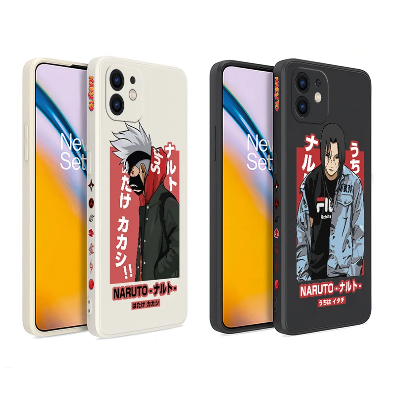 

N-narutos Anime Itachi Phone Case For iPhone 14 13 12 11 Pro Max Mini X XR XSMAX SE20 8 7 Plus 6 6SPlus Silicone Cover