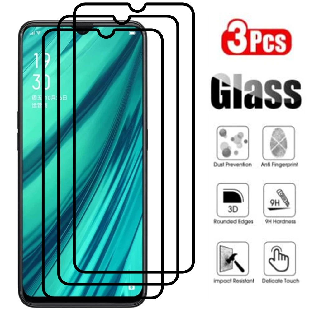 

Full Cover Tempered Glass For OPPO A9x A9 AX5s F11 K3 K5 Reno A Ace 2 F Z A3 A3S A7 A5 AX5 AX7 Pro Screen Protector