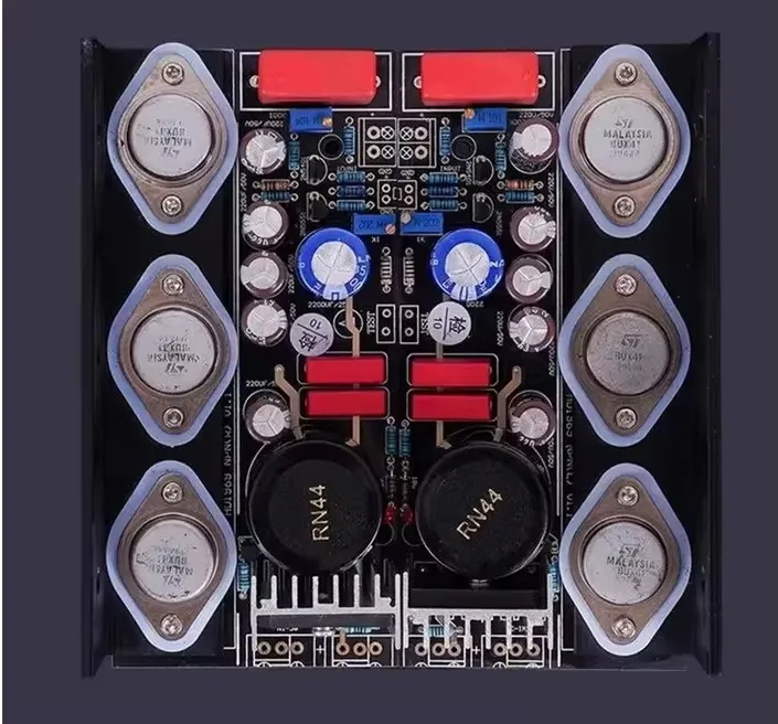 Фото Новый JLH Hood 1969 Hi-End 20 Вт HiFi стерео 2,0-канальный усилитель мощности класса A аудио динамик усилитель №4