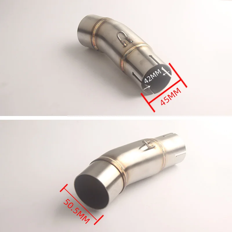 Переходник средней выхлопной трубы мотоцикла переходник без шнуровки для