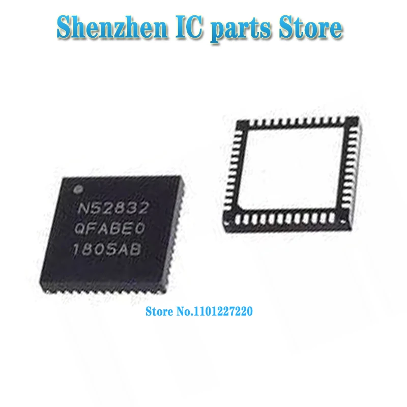 

1PCS NRF52832-QFAA-R NRF52832 N52832 QFN-48