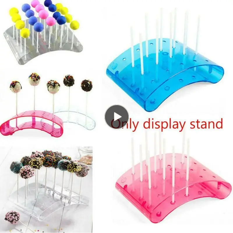

Cake Lollipop Stands 20 Hole U Shaped Holder DIY Bakeware Display Stand