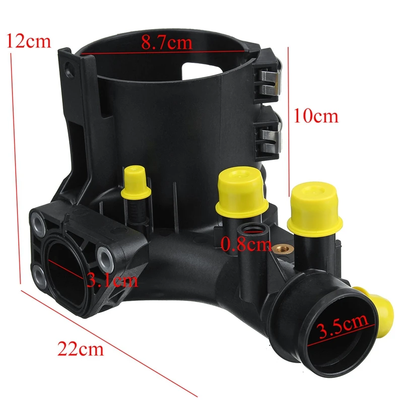 Топливный фильтр A6512003900 для вывода воды с 5 отверстиями Mercedes-Benz Sprinter OM651 E250 GLE300D 2500