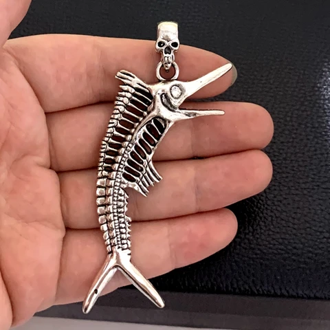 Шарм череп рыба ZOUTYI серебристый