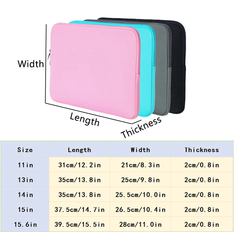 Мягкая водонепроницаемая сумка для ноутбука защитный чехол планшета Xiaomi Dell Lenovo |