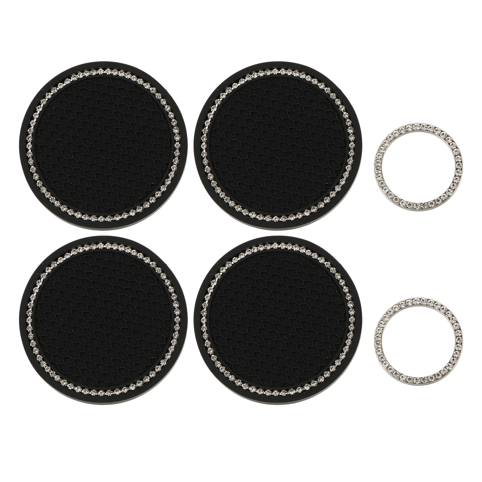 1 Set Car Coaster Universal -slip Interior Coaster Bottle Mat