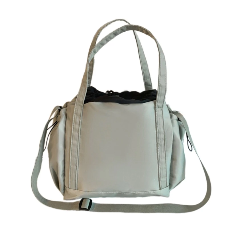 

New Spacious Nylon Shoulder Tote Bag for Women Perfect for Shopping and Traveling