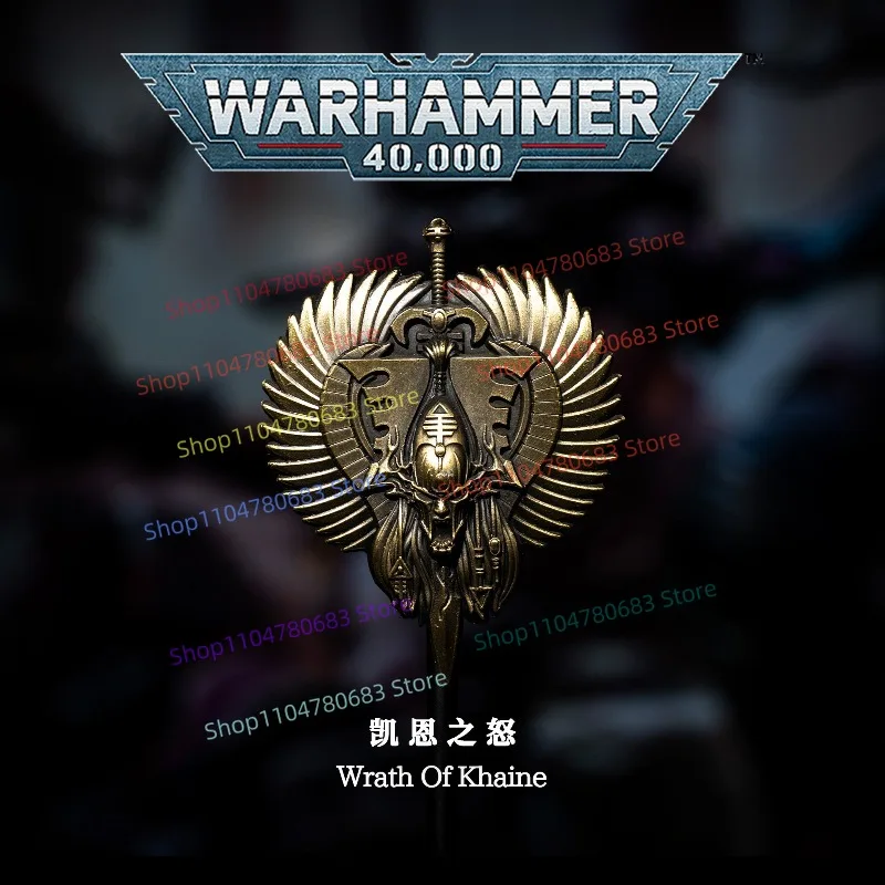 Фото Официальная брошь Starforged Warhammer 40K Eldar, значок 