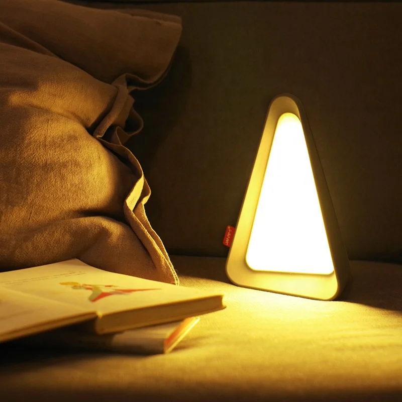 smart light Flip gravity sensor light for bedroom reading with rechargeable battery