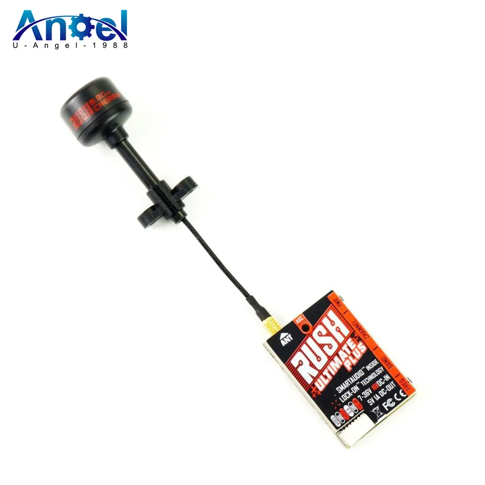 Видеопередатчик RUSH TANK Ultimate PLUS VTX 5,8 ГГц 48CH 2-8s 800 МВт с умным аудио AGC MIC FPV гоночный Дрон