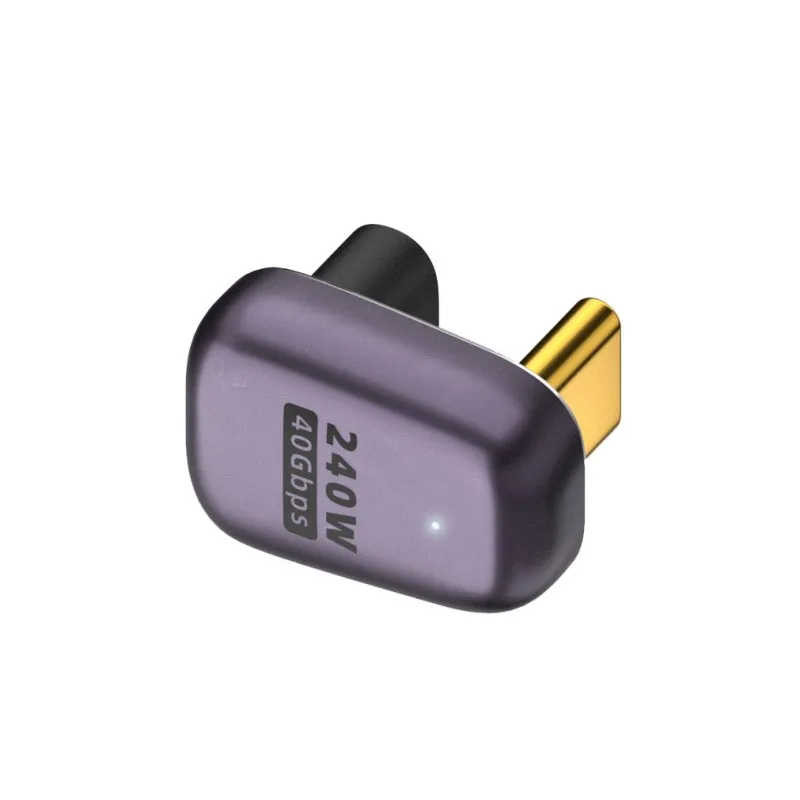 Type C OTG Adapter USB4 40Gbps Data Transfer Fast Charging 240W for Thunderbolt 4 USB C Converter 8K Audio Video USB 4.0 Adapter images - 6