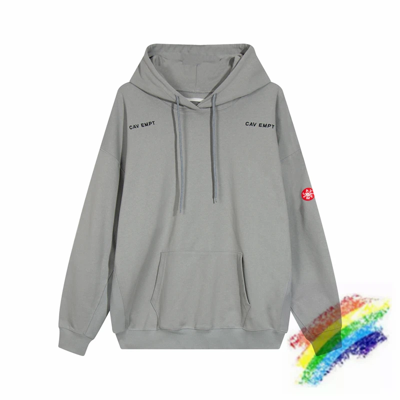 

Gray CAVEMPT C.E Hoodie Men Woman Best Quality Cardigan 2023fw Coat CAV EMPT Pullover