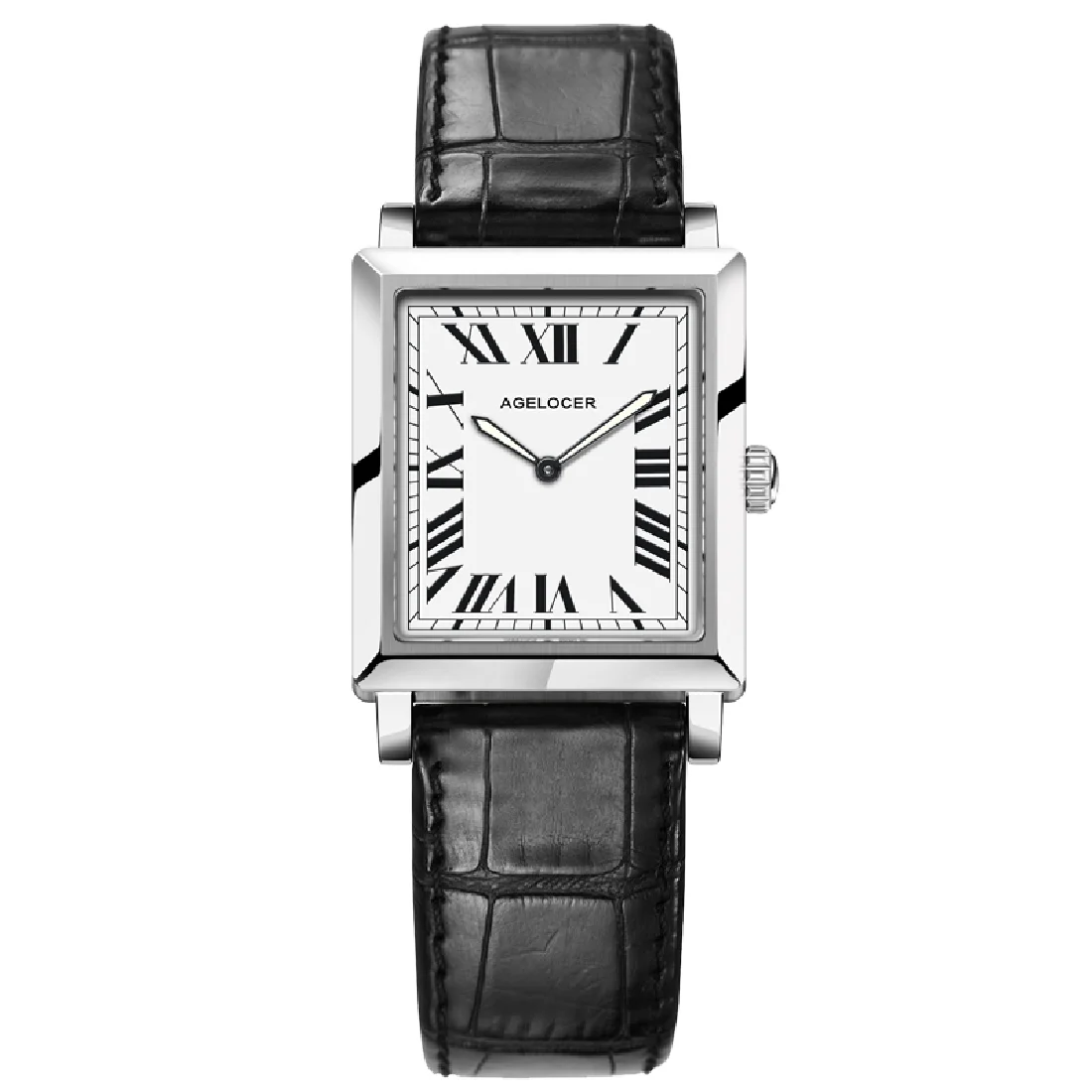 

Agelocer Original Brand Ladies Watches Women Fashion Quartz watch Genuine Real Leather Luminous 6.2MM Thin Dress Watches