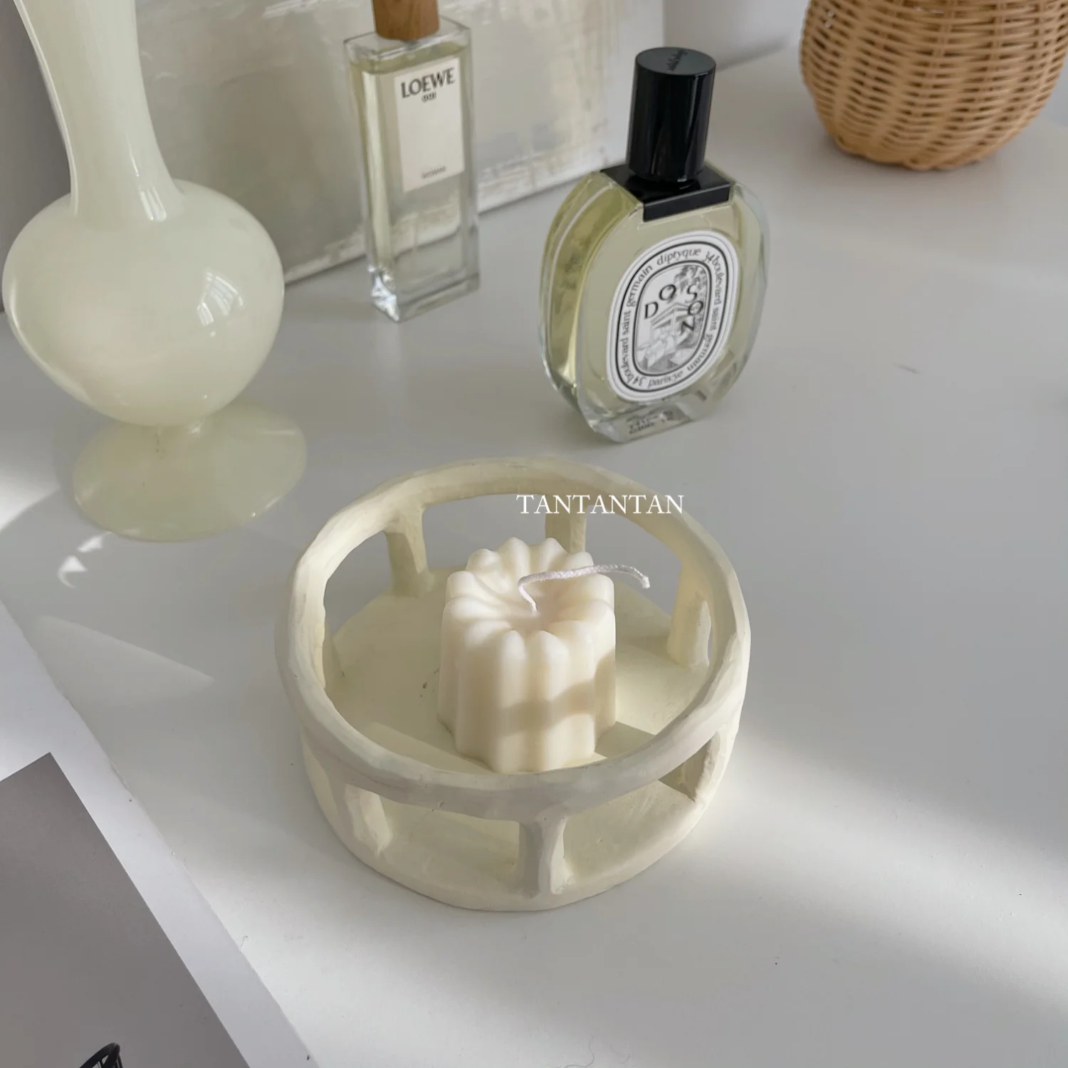 

INS креативные настольные украшения, фотореквизит, многоцелевой подсвечник для парфюма, подставка для хранения, украшение для дома