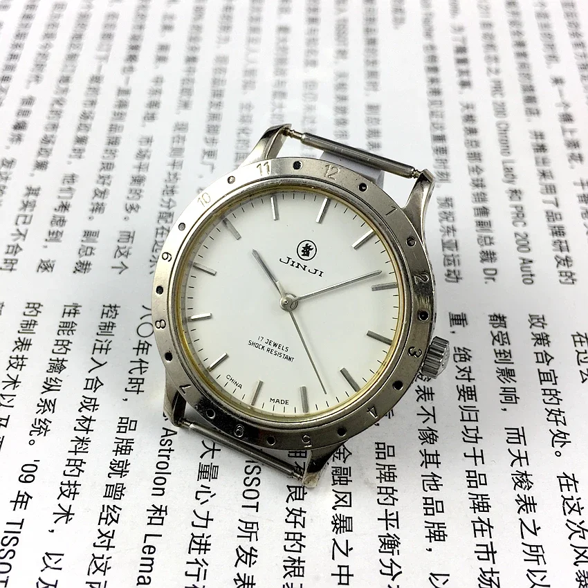 Оригинальная ручная машина Shanghai Jinji Brand All Steel Bar для ногтей с белым лицом и