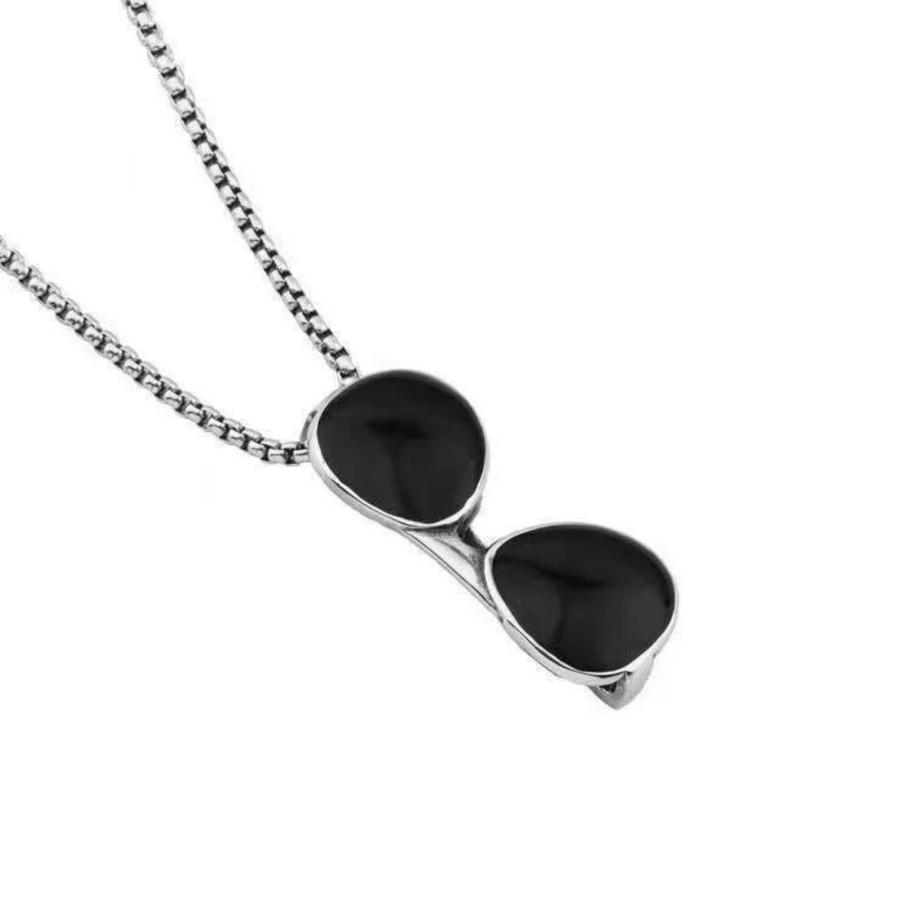 Ожерелье В Стиле Хип-хоп Унисекс Кулон Из Титановой Стали Невыцветающий Модный