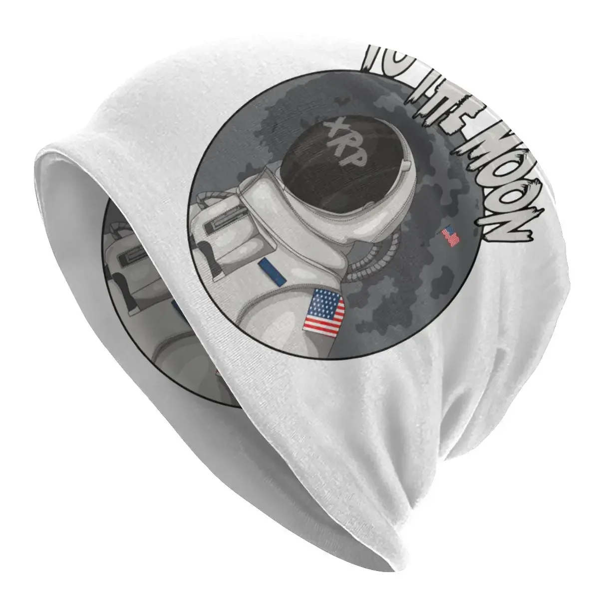 Шапка XRP с рисунком астронавта осенне-зимние уличные шапочки облегающие шапки