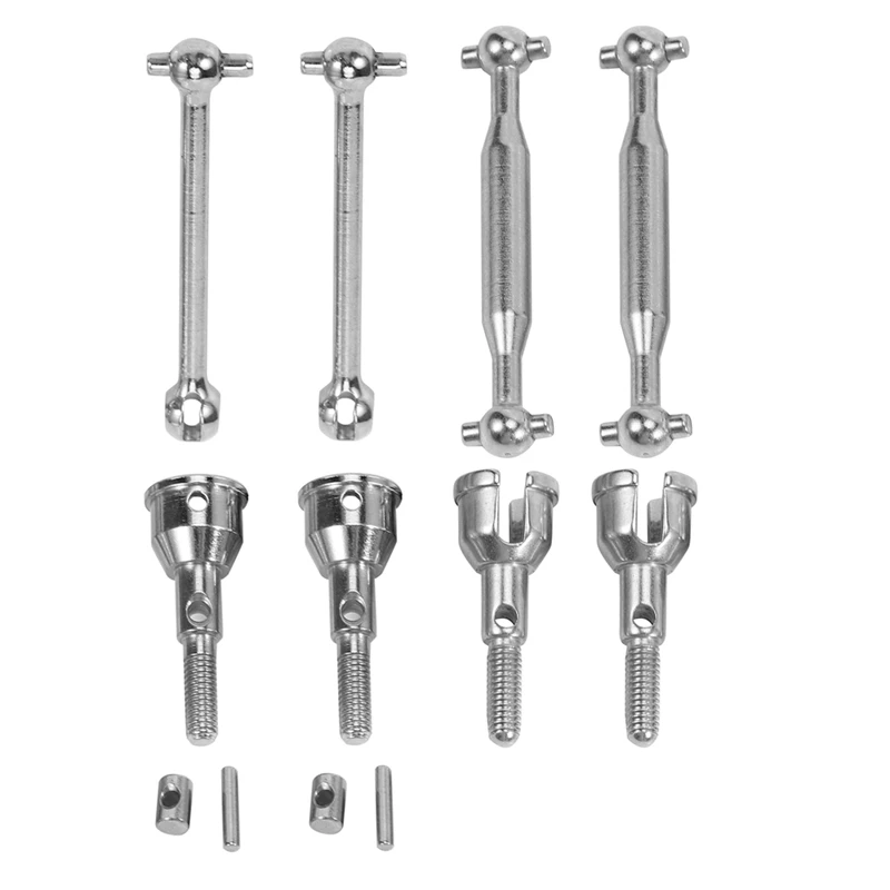 

4 шт. металлический передний и задний приводной вал CVD для SG 1603 SG 1604 SG1603 SG1604 UD1601 UD1602 1/16 RC автомобильные запасные части