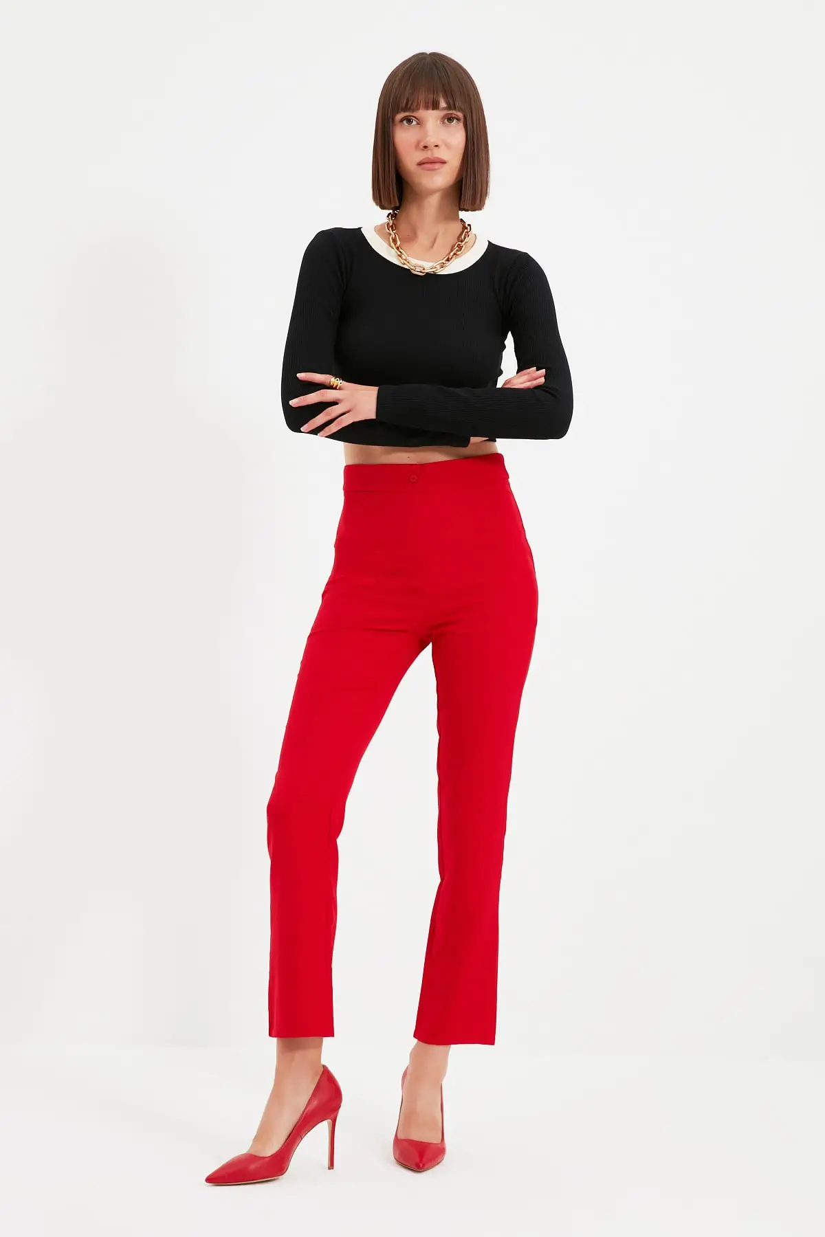 

Trendyol Straight Pants TWOAW22PL0137