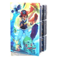 432pcs big pokemon cards album 3d notebook holder flash large loaded letters folder charizard metwo game cards map binder gifts