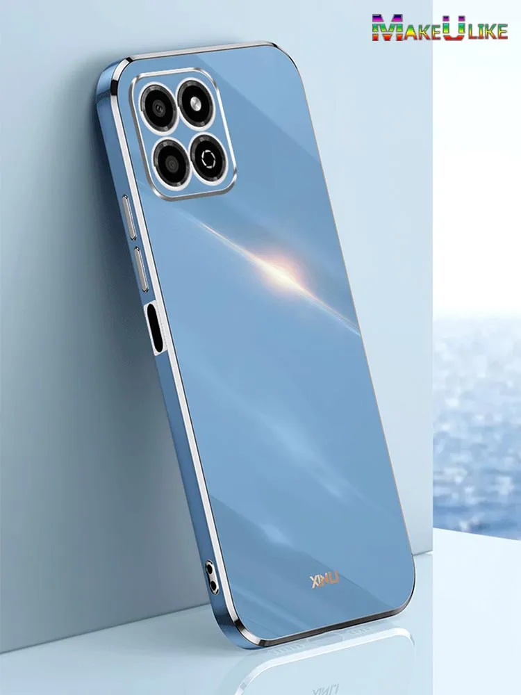 

Soft Case for Honor X8A Case Plating Frame Silicone Slim Shockproof Case for Oneplus Honor X7A X8A X9A 5G Phone Cover