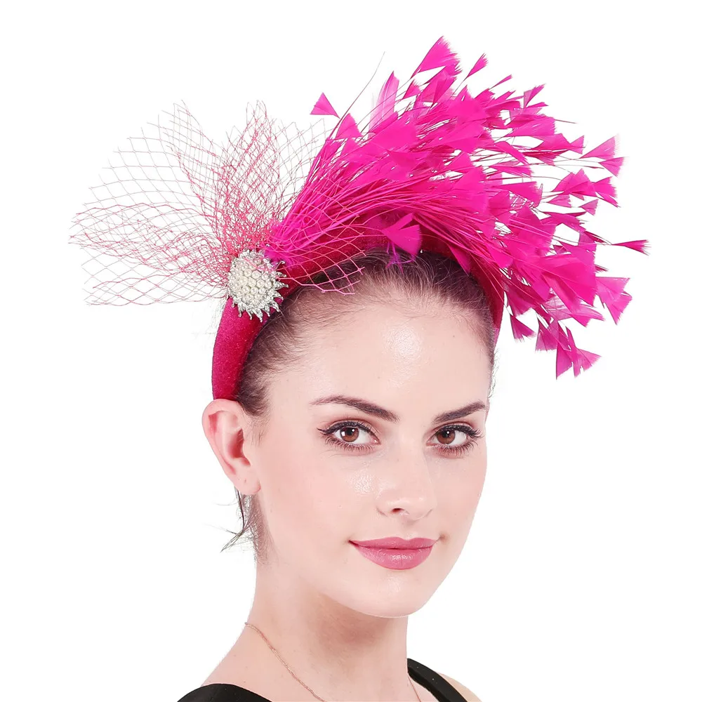 Элегантные женские классические свадебные головные уборы красивые повязки для