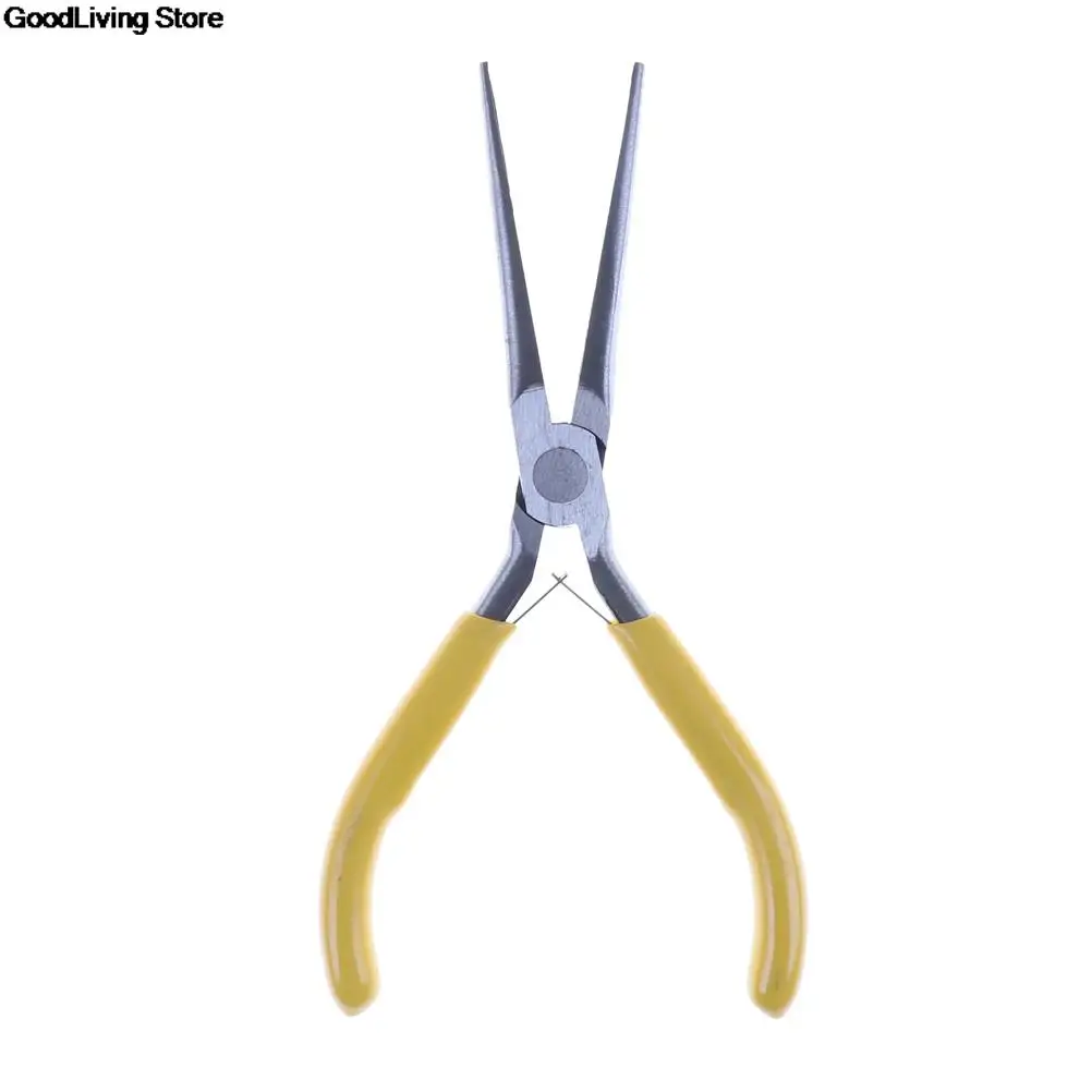 

1pcs high-carbon steel Long Nose Plier Multi tool Forceps Repair Hand Tools Needle Nose Pliers Press tool 5''/125mm