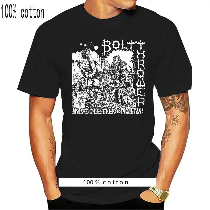 

Cotton Bolt Thrower T Shirt Mens Womens T Shirt Death Metal T Shirt Bolt Thrower T Shirt Short Sleeve 010841