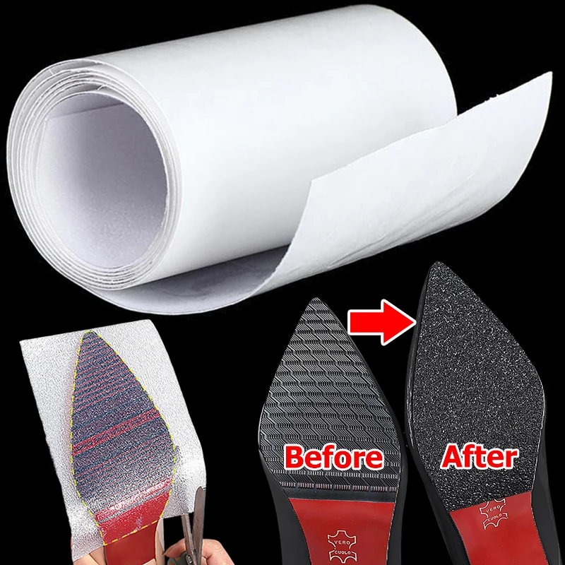 Shoes Sole Protector Sticker For High Heels Sneakers Bottom Ground Grip Shoe Protective Outsole Insole Pad Self-adhesive Soles