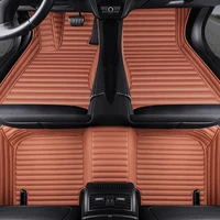 high quality leather car floor mats for HUMMER H2 H3 car styling auto accessories car carpet cover Custom foot mat 3D car carpet