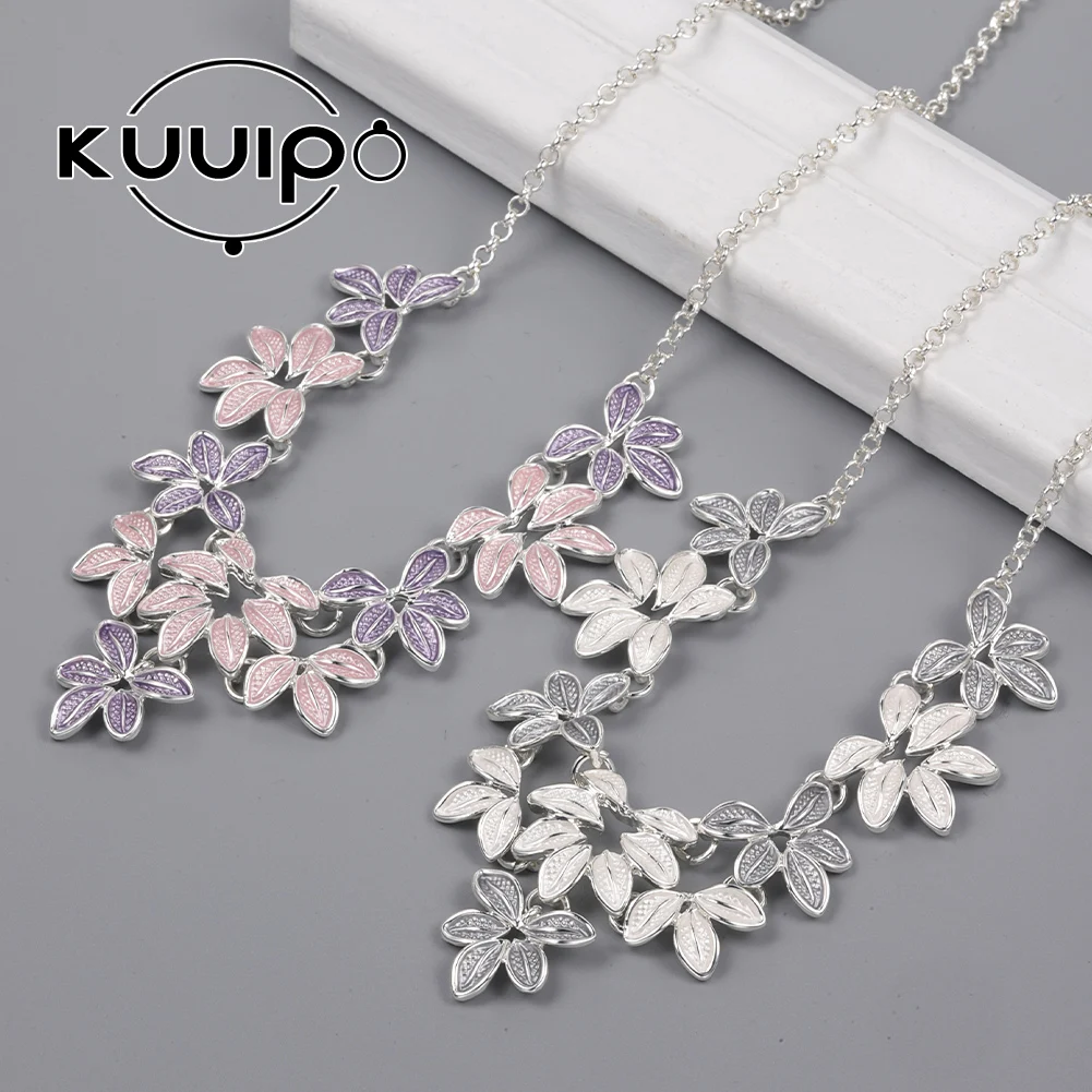 

Kuuipo Leaf Necklace Trending Products Chokers Israel Popular Choker Beautiful Vintage Chains Women's Necklaces for Chain Party