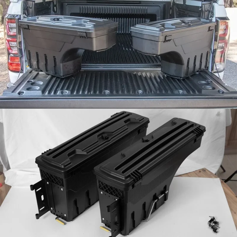 

Автомобильный ящик для хранения пикапа, универсальный ящик F150 Triton L200 Hilux Vigo Revo Rocco Isuzu D-max Greatwall VW Amarok, ящик для инструментов