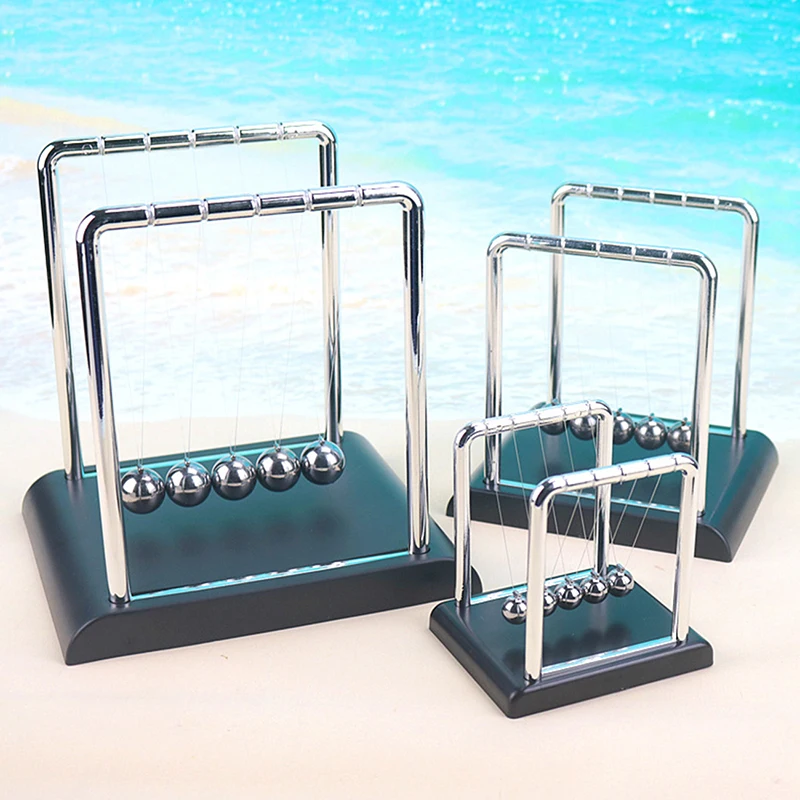

Newton Cradle Balance Steel Balls School Teach Supplies Physics Science Pendulum