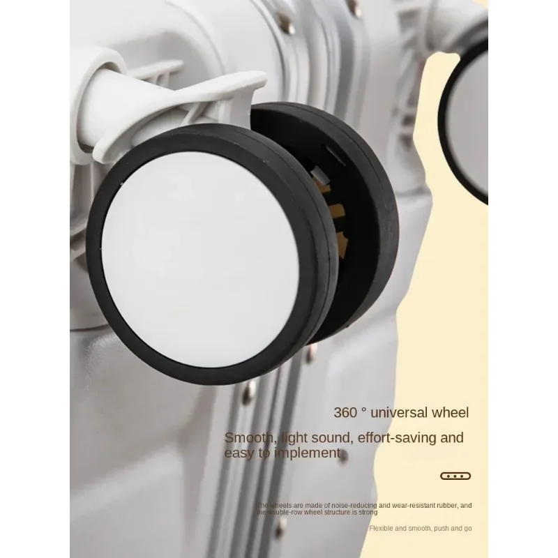 Новый чемодан с паролем в салоне 18-дюймовый на колесиках новый маленький