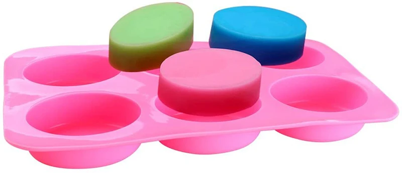 4 полости дюйма базовая простая квадратная форма для мыла и лосьона унции/ячейки