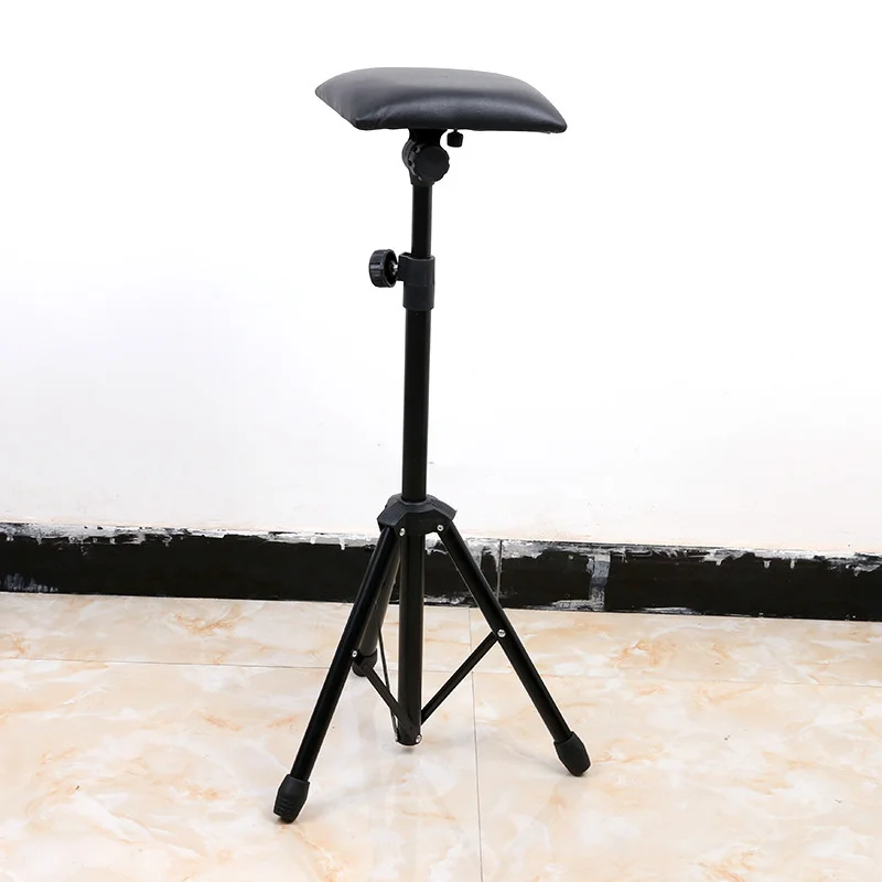 

New Iron Tattoo Arm Leg Rest Stand Portable Fully Adjustable Chair For Tattoo Studio Work Supply Bed Stool 65-125cm