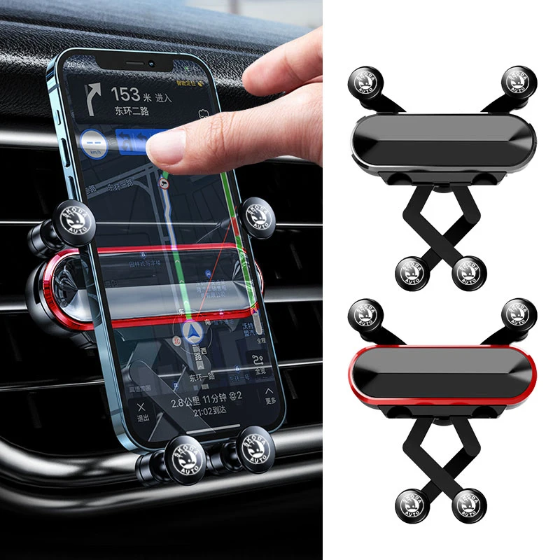 

1pcs Car Mobile Phone Holder Air Outlet Car Navigation for Skoda Octavia Fabia Kamiq Kapoq Kodiaq Rapid SCALA Superb Accessories