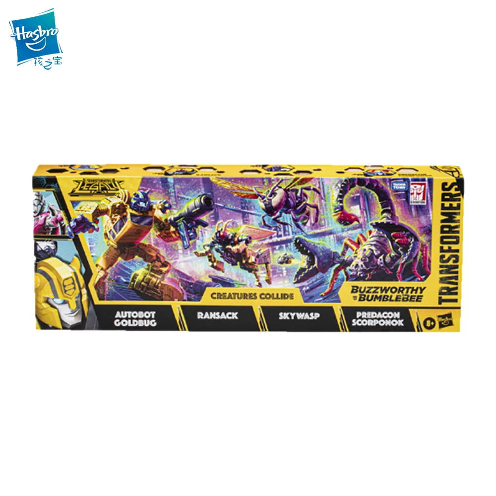 

Hasbro Transformers Legendary Series Multiple Pieces Lnsect Crisis Four One Suit 14CM Children's Toys Gifts Collect Toys F3933