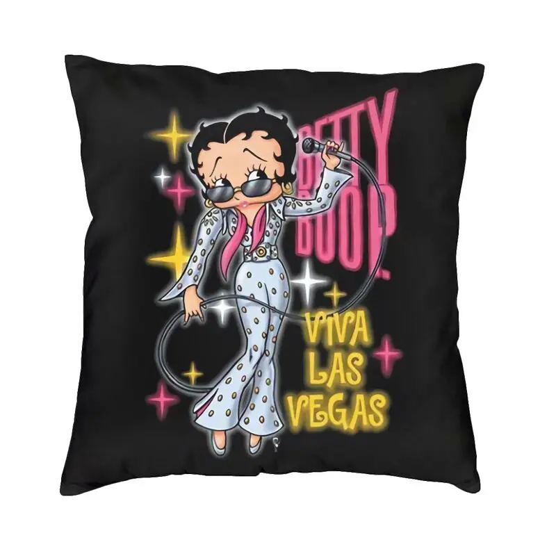 

Современный чехол для подушки Boop Bettys, мягкий чехол для дивана с изображением персонажа из мультфильма, декоративная подушка для дома
