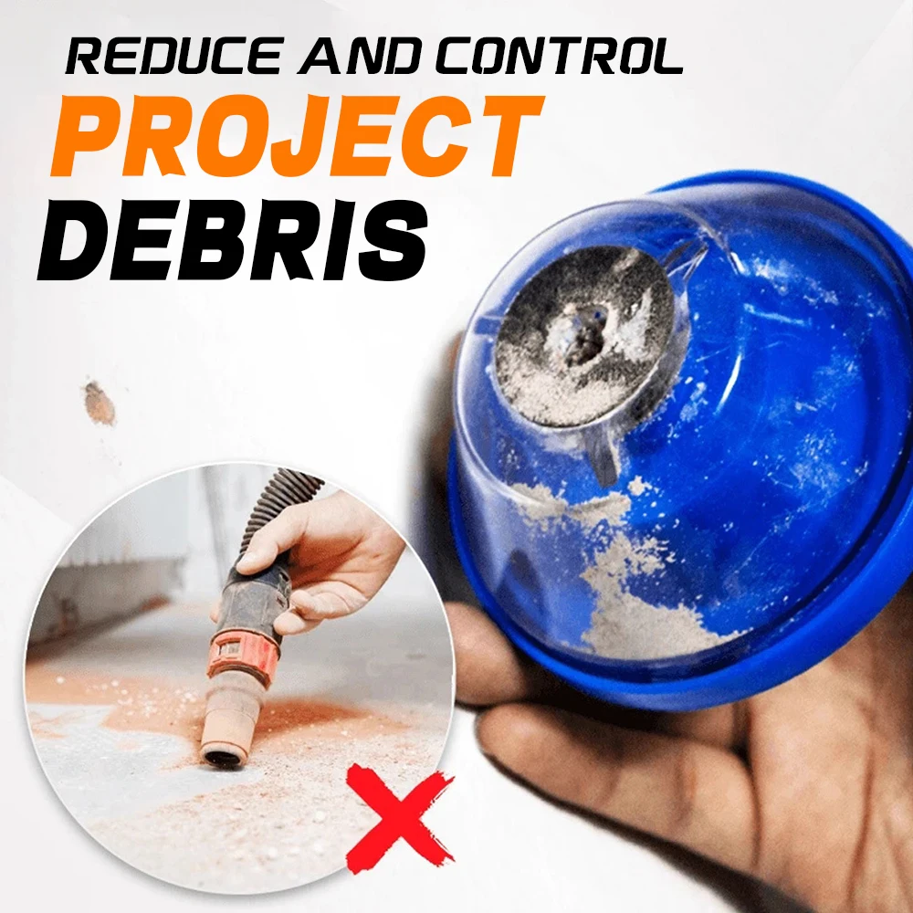 Электрический незаменимый аксессуар коллектор для буровой пыли крышка чаша