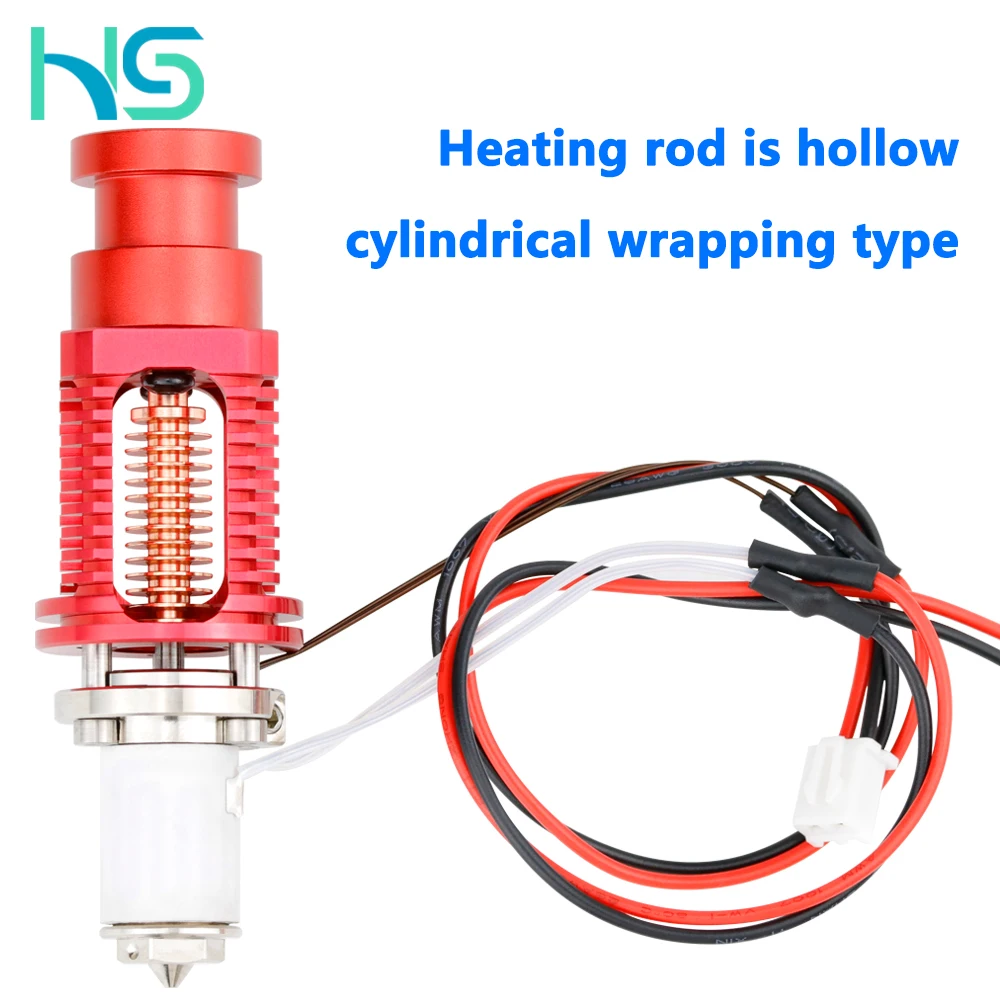 Haldis 3D K1 HF красная ящерица высокотемпературная экструзия hotend аксессуары для